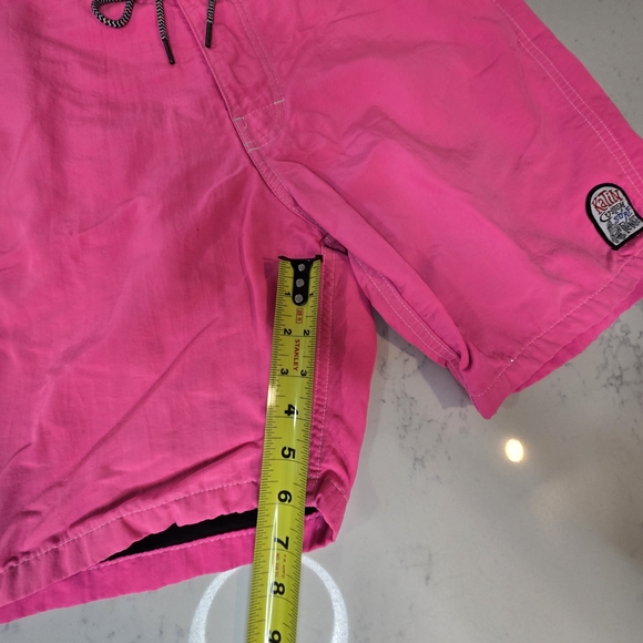 Katin Bright Pink Men's Swim Board Shorts - Picture 2 of 13